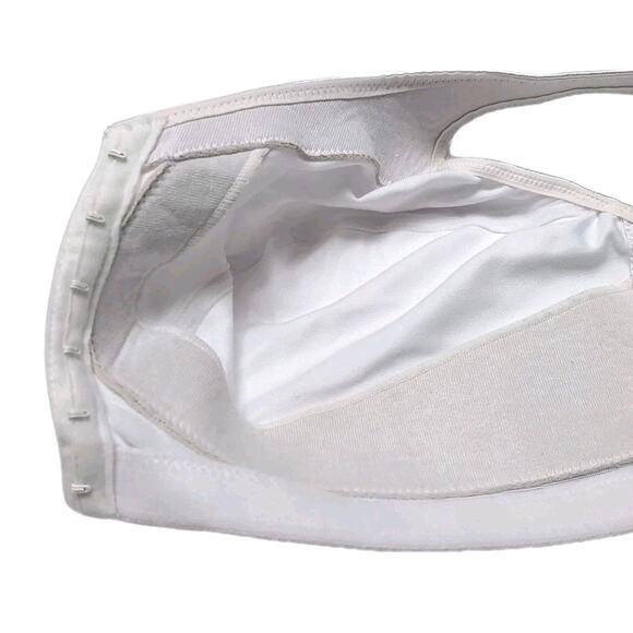 GLAMORISE MagicLift Front-Close No Wire Posture Bra US 40G UK 40F White Magic - Picture 6 of 9